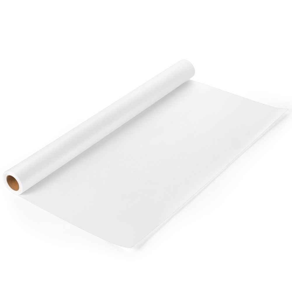 Tracing Roll 24in x 30yd, White Trace Pattern Translucent Tracing for Sewing,...