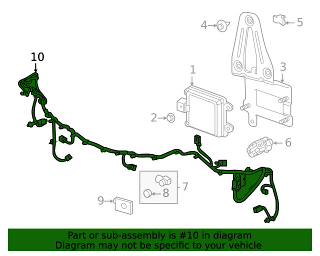 Genuine GM Harness 86797654