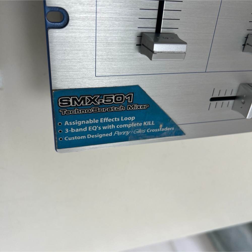 Stanton DJ Techno Scratch Mixer Professional Mixing Controller SMX-501