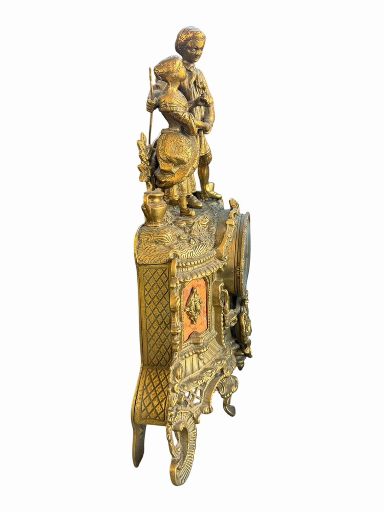 Franz Hermle Brass Clock