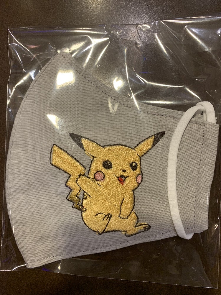 Pokemon Embrodery Face Mask