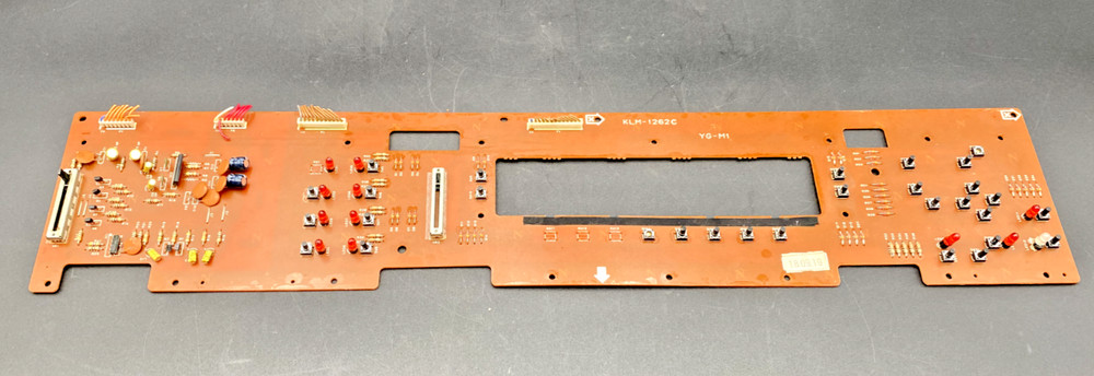 KORG KLM-1262C YG-M1 PANEL SWITCH BOARD M1 SYNTHESIZER