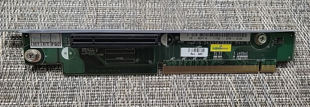Dell CP114 PCI-E Riser Board CN-0CP114 CR100 (D4)