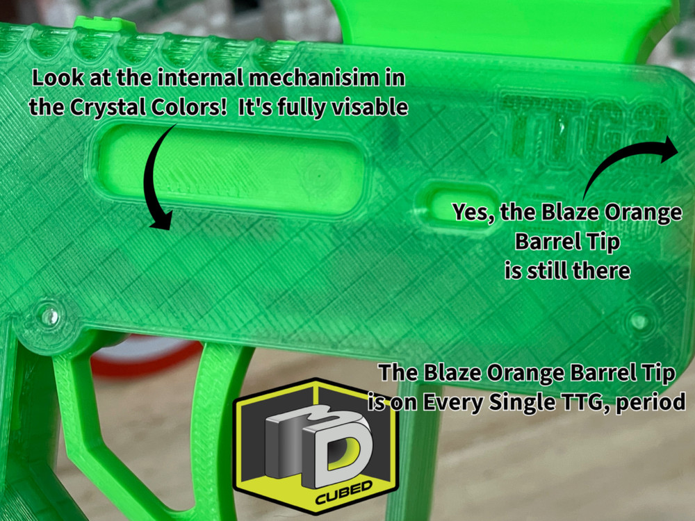 Solid Color Tic Tac Gun - Strongest Version - Fits 1.0 and 1.7oz Containers OT33