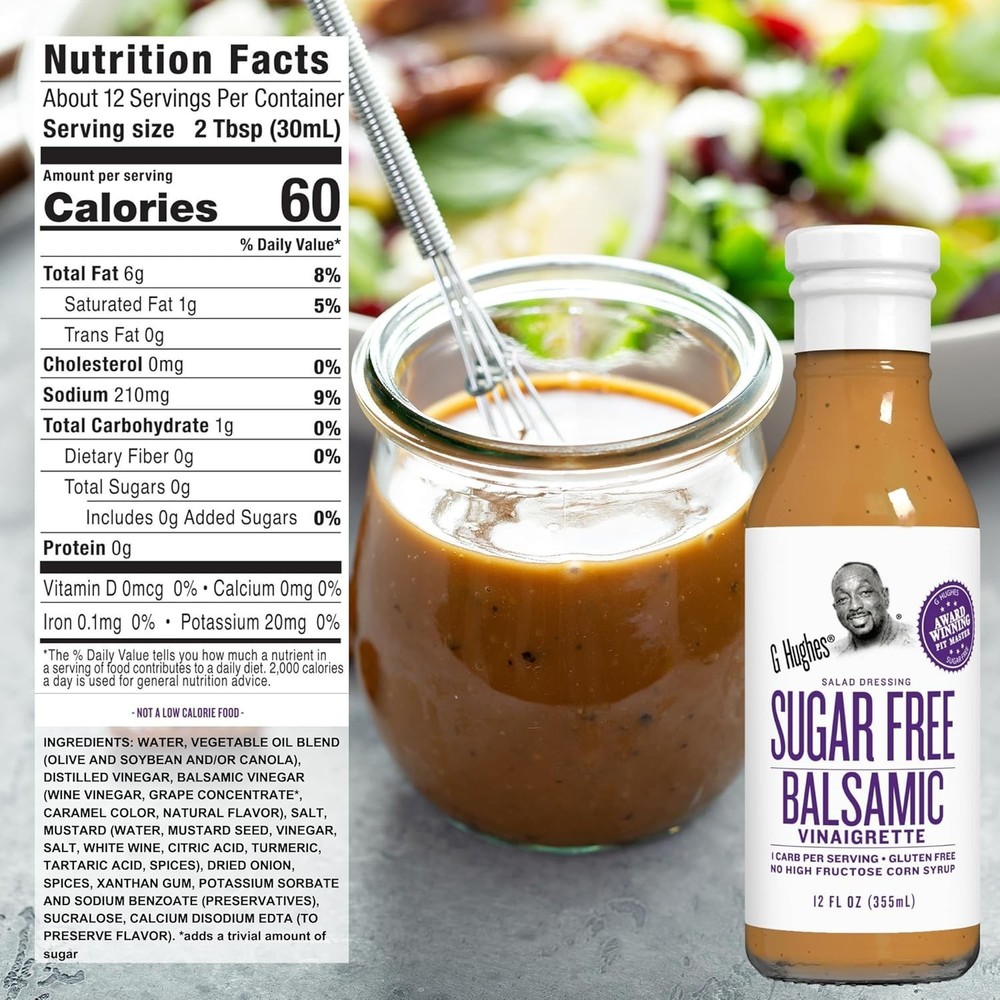 Sugar Free Salad Dressing Bundle 4-Pack - Gluten Free