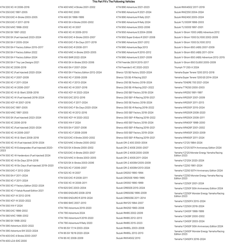 Fork Seal Guards 80-530Cc Bikes 6" Green