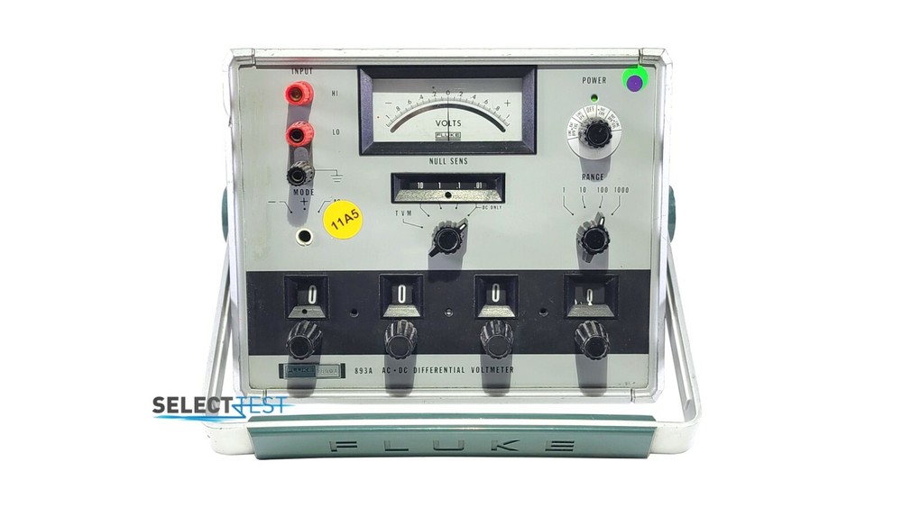 FLUKE 893A AC-DC DIFFERENTIAL VOLTMETER **LOOK** (REF.: 901G)