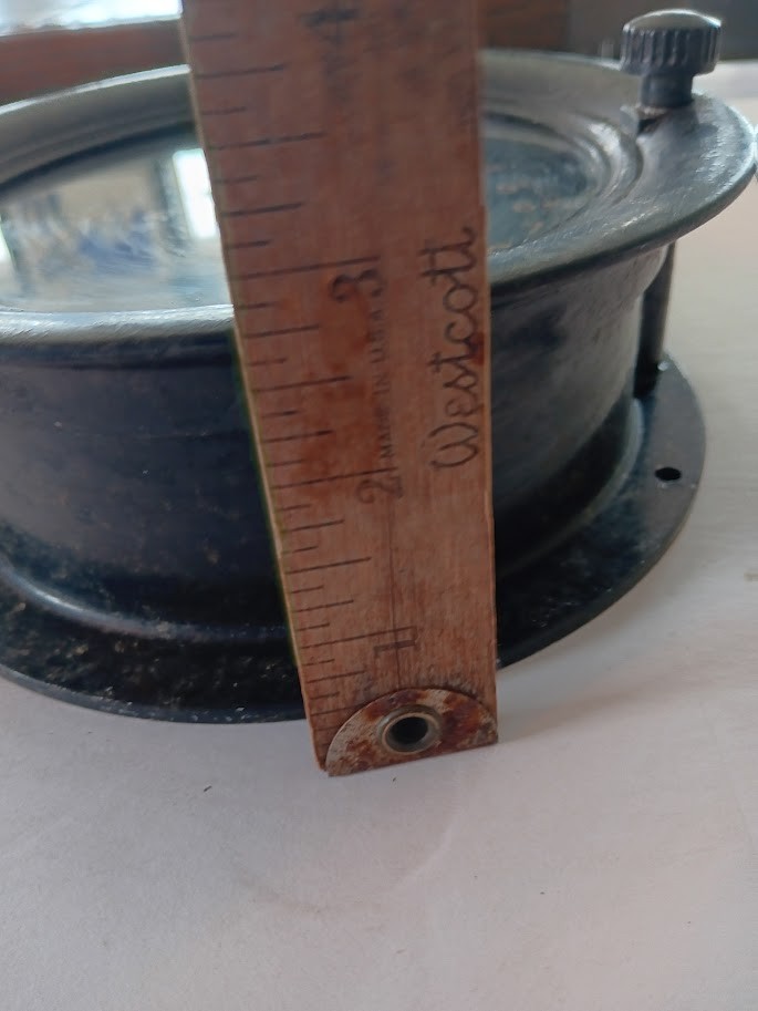 Seth Thomas WW2 Era 24 Hour US Navy Ships Clock Bakelite
