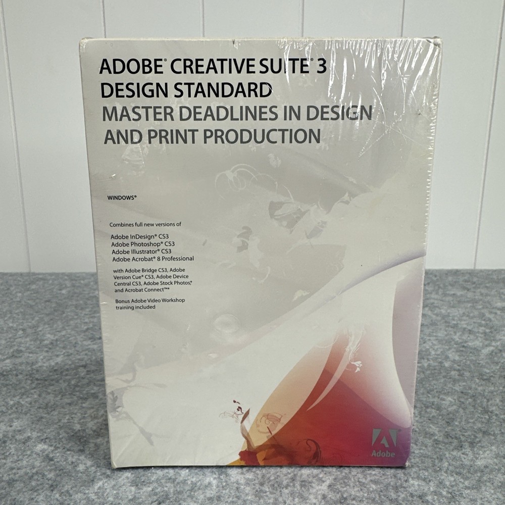 Adobe Creative Suite 3 Design Standard for  Windows NEW