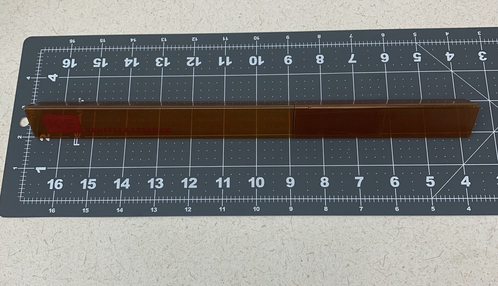 Vintage K&E Keuffel & Esser triangular Rulers Engineers Case Protector