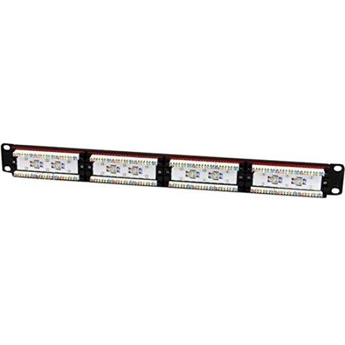24 Port 1U Cat6 Patch Panel