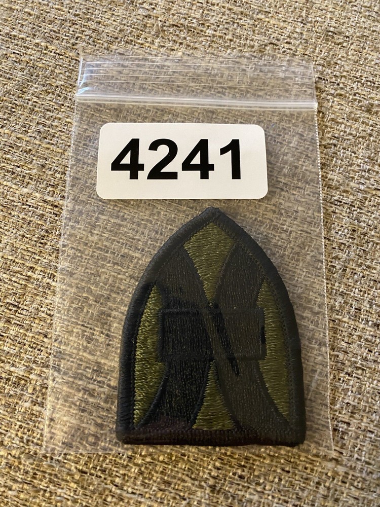 US Army 21st Sustainment Command Subdued Patch INV4241