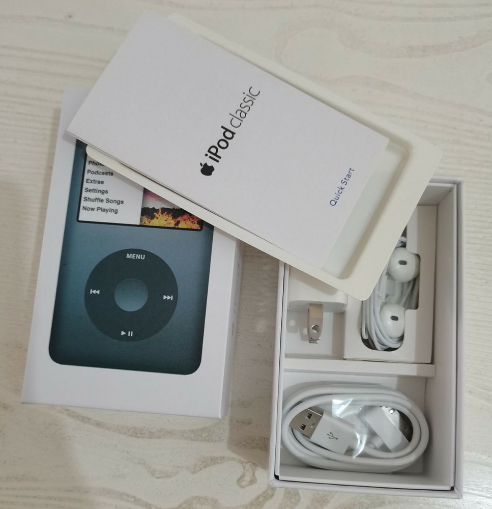 "Packaging Box Only" For iPod Classic 5th 7th Generation256 Black/White New