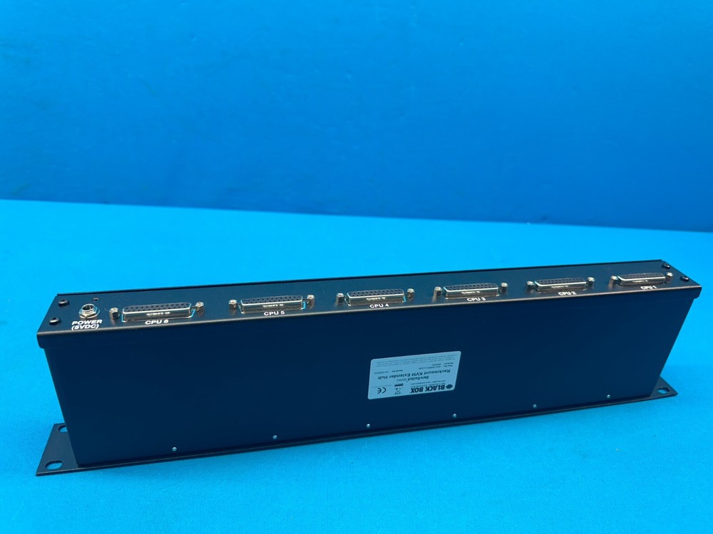 Black Box ACU1006RA ServSwitch 6-Port Rackmount CAT5 KVM Extender Hub