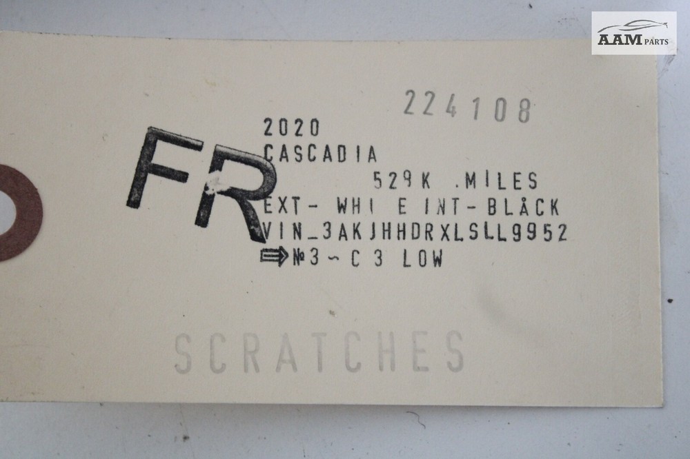 2018-2023 FREIGHTLINER CASCADIA FRONT RIGHT DASH DEFROST VENT GRILLE PANEL OEM