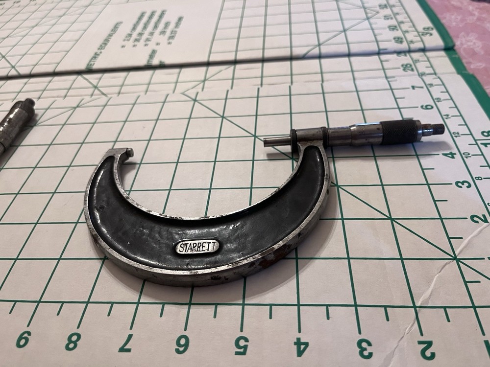 Starrett And Craftsman Outside Micrometers