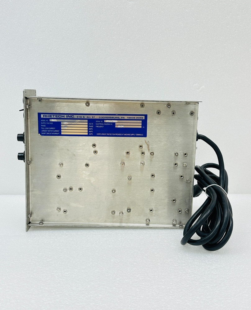 Semitool Rhetech Inc P228 Rinse Controller Module - FREE SHIPPING