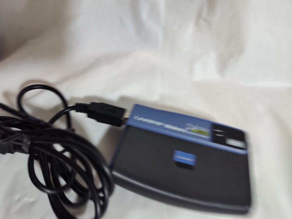 Linksys WUSB54G Wireless Adapter Version 4 w/ USB Cable - Pre-owned