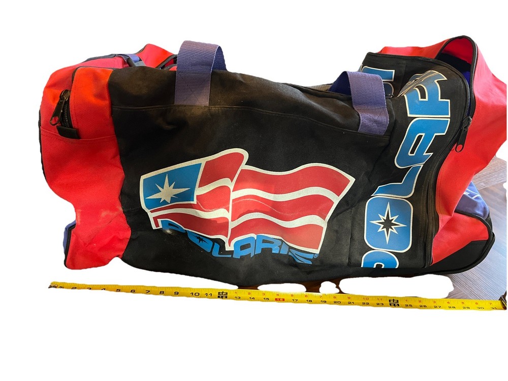 Polaris OEM Multicolor Storage Duffle Bag w/ Rollers /multiple compartments