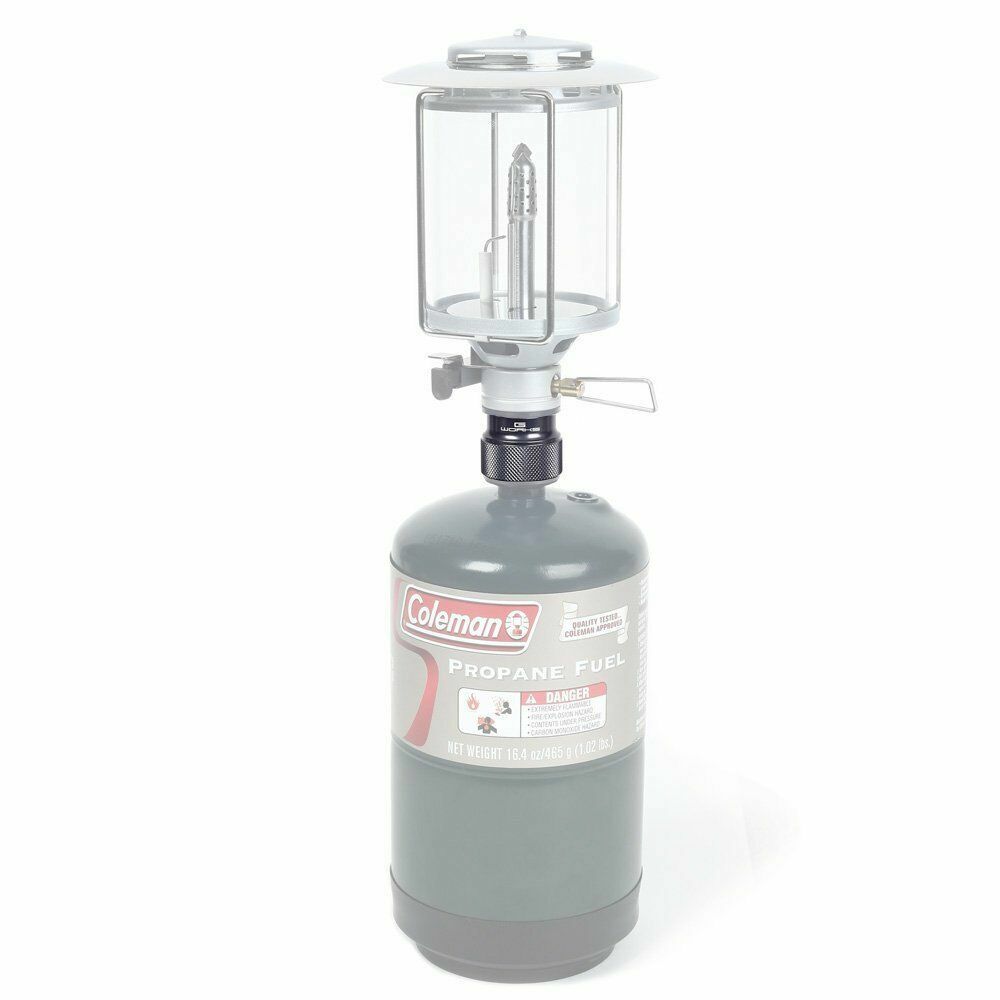 G-WORKS LPG Adapter/camping Propane Small Tank Input and a Lindal Valve Output