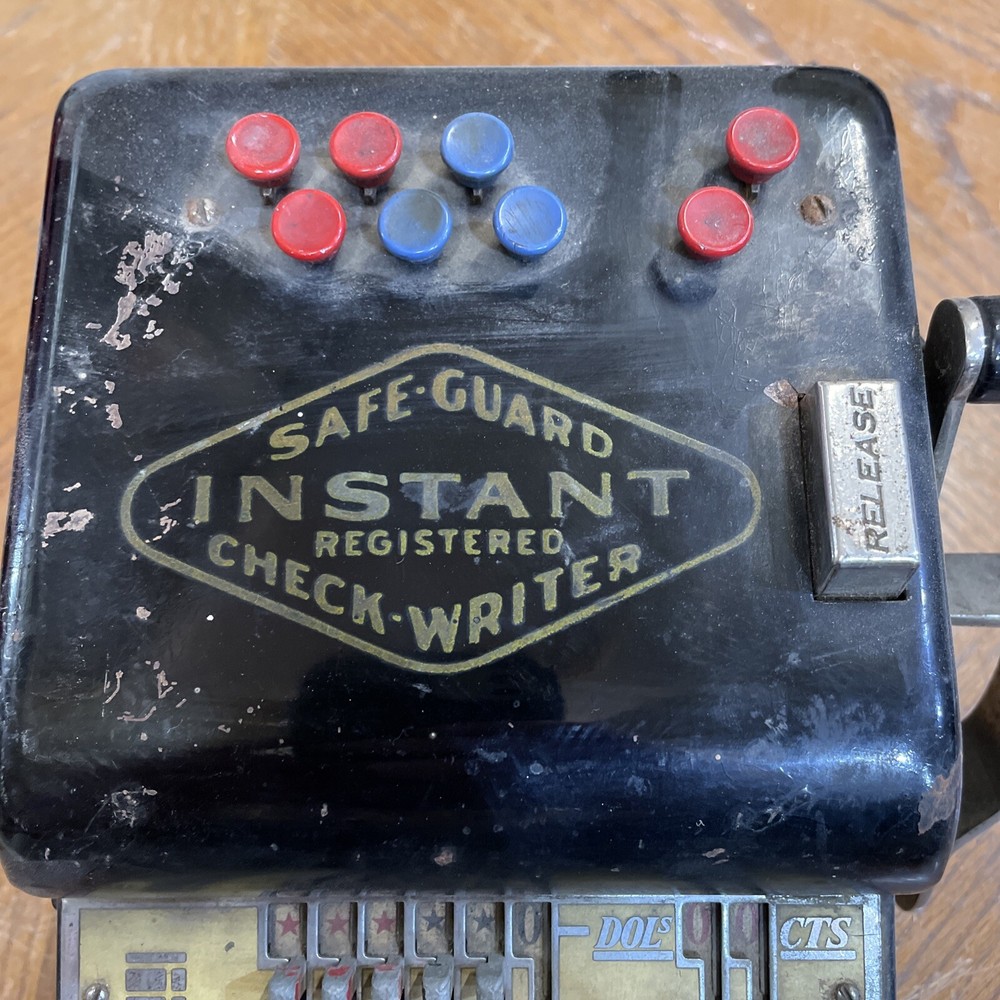 Safe-Guard Instant Registered Check-Writer, Model 571192