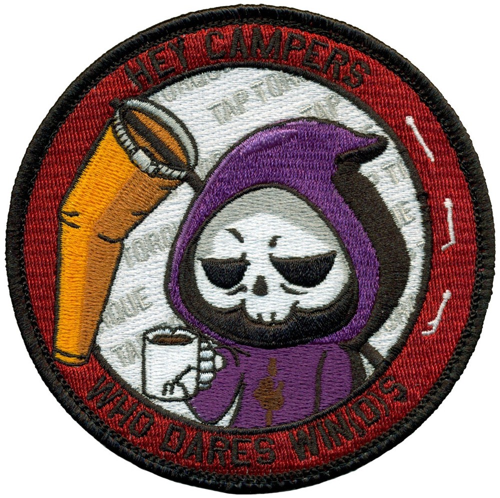 USAF 420th FLIGHT TEST SQUADRON – B-21 HEY CAMPERS PATCH