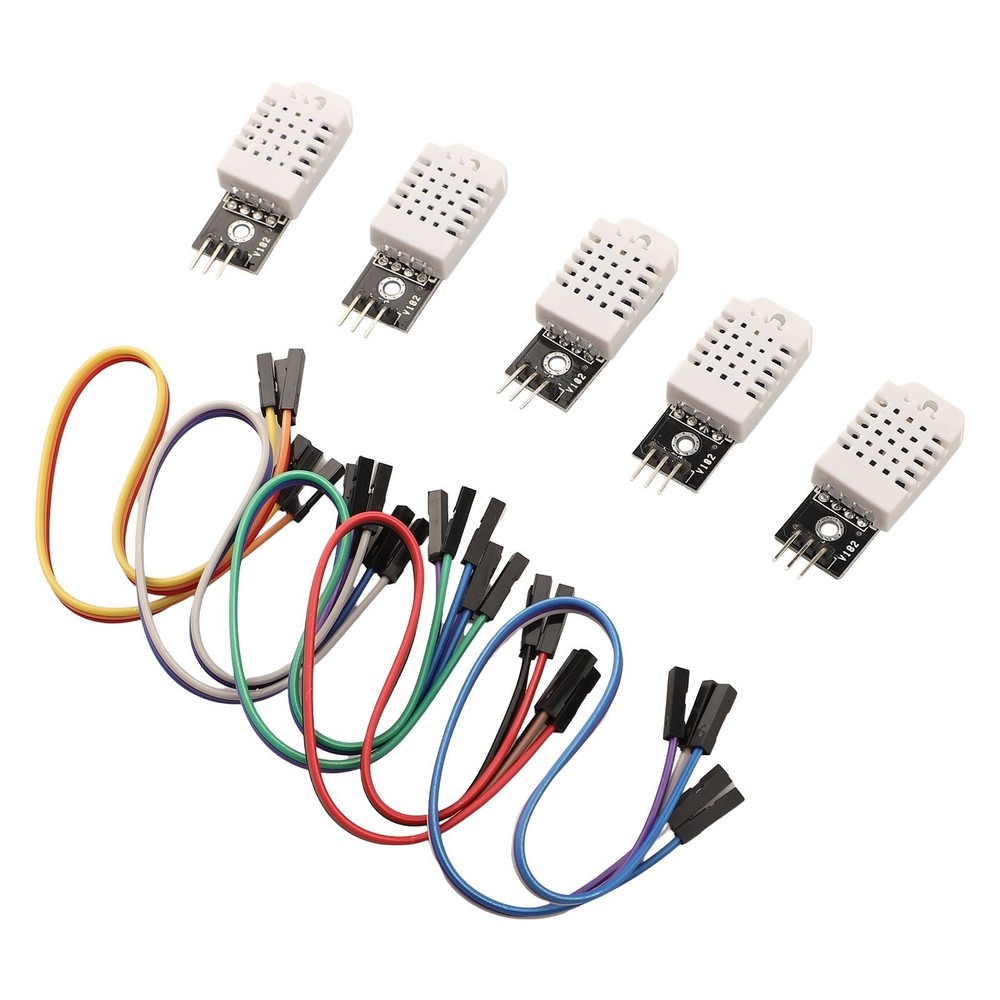 5 Piece Sensor Module for Temperature and Humidity Measurement Applications