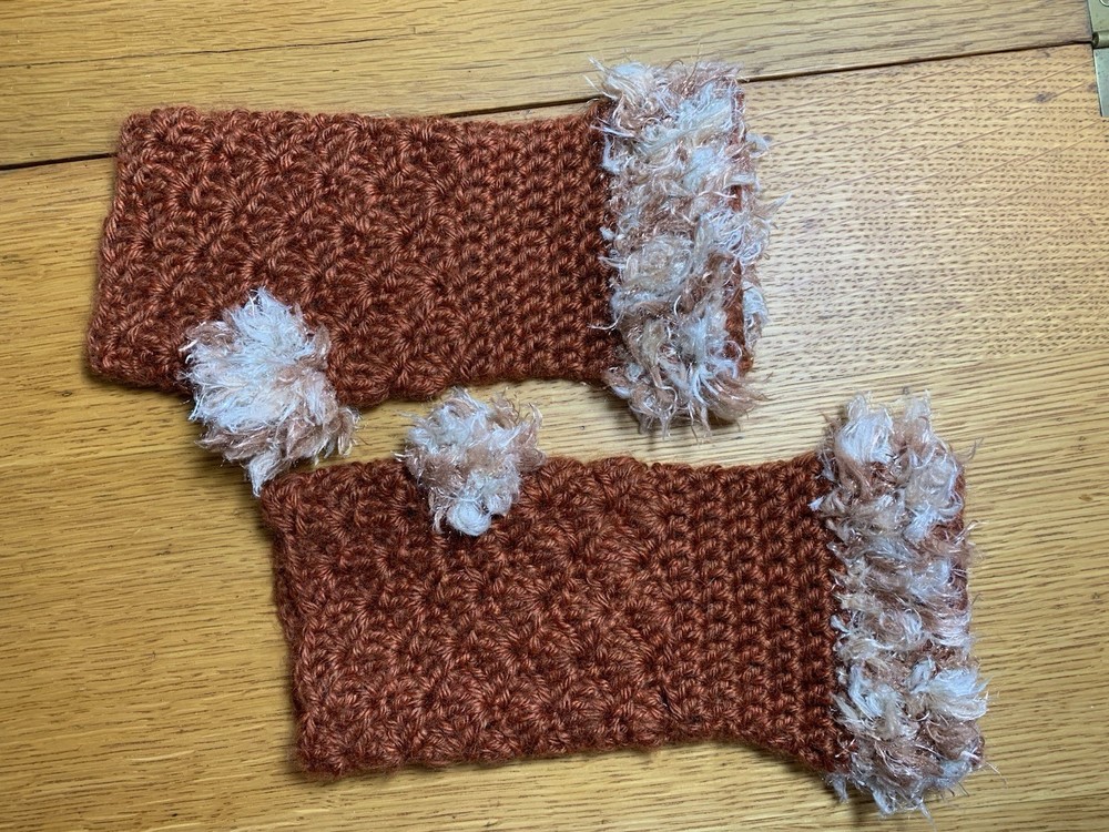 Comfy, WARM Fingerless, Gloves, Sz Medium, Women’s