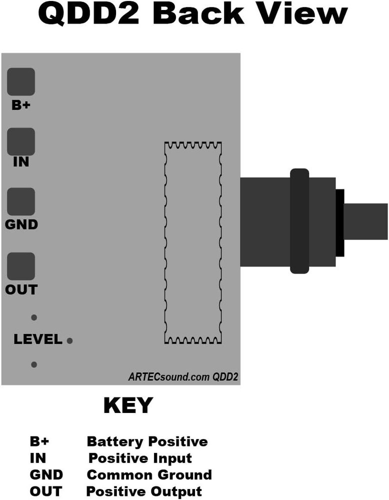 Artec QDD2 Quadra Distortion Driver Effects Board