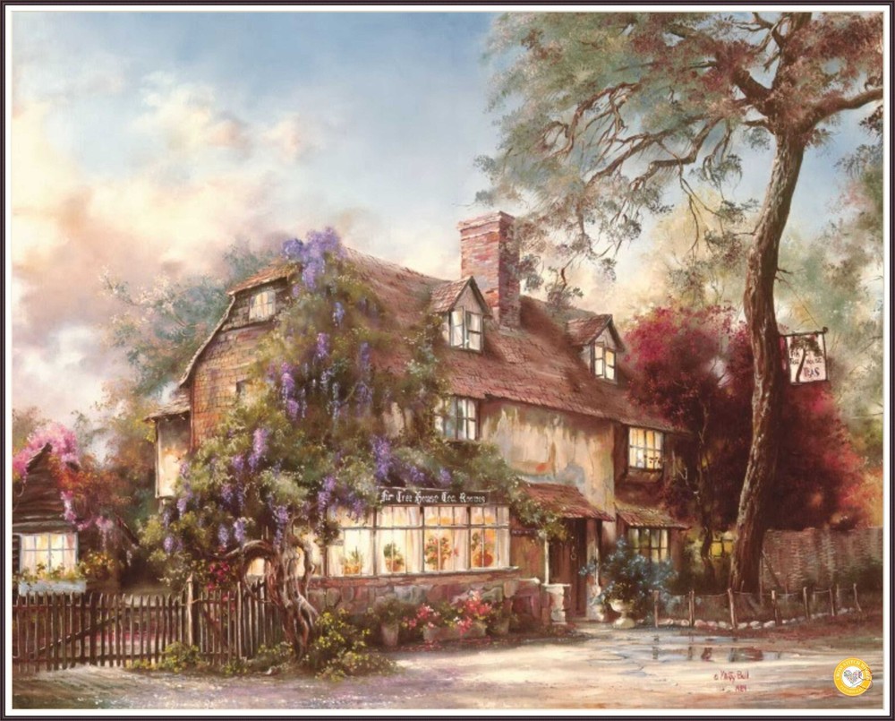 Country Manor  1444 Chart Counted Cross Stitch Pattern