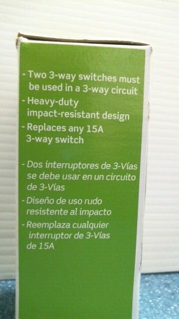 Leviton 3-way Light Switch (CS315) FS