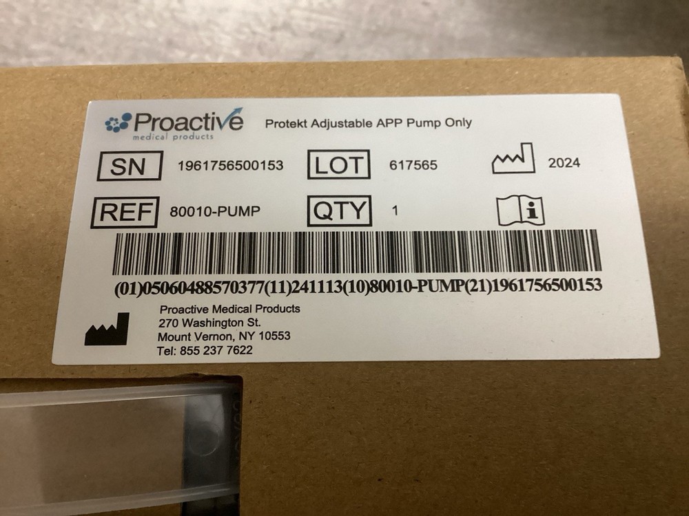 Pump Only Proactive 1500 Pad Only $20