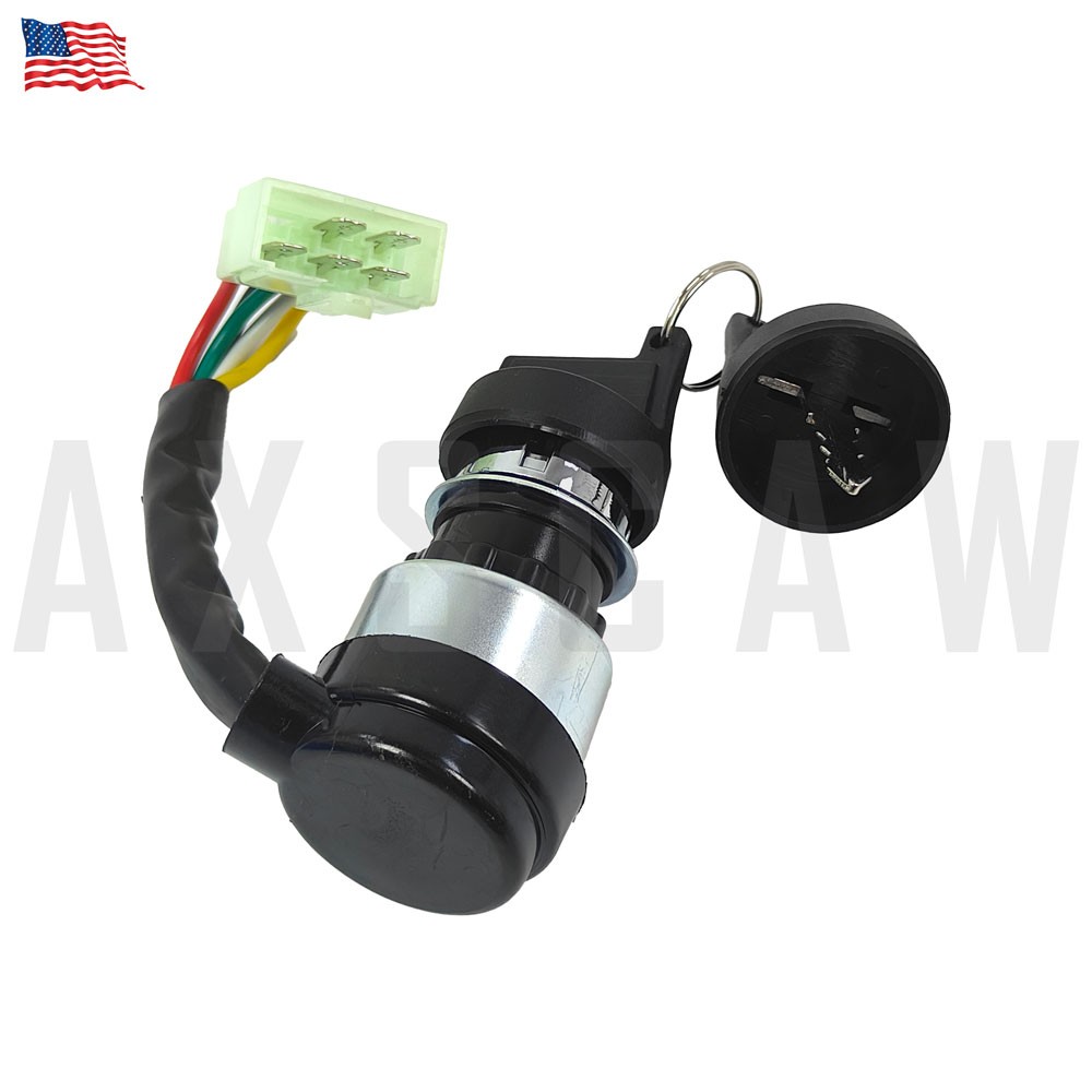 50-250cc 5 Wire 5 Pin Ignition Key Switch Repl US