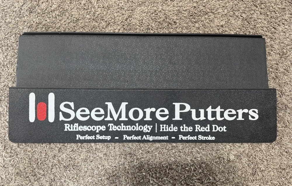 See More Putters Riflescope Technology Plastic Display Stand Hide The Red Dot
