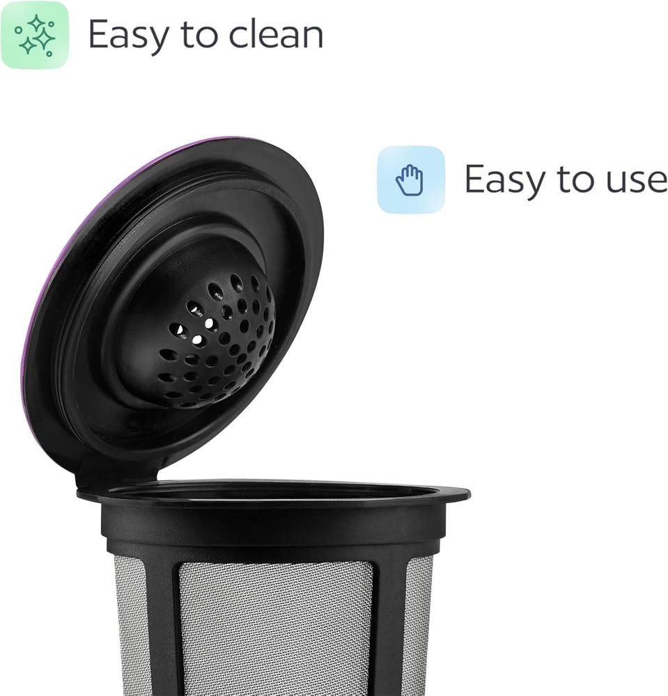 4 Black Reusable K Cups for Keurig 1.0 & 2.0 - Cost-Effective Brewing Solution