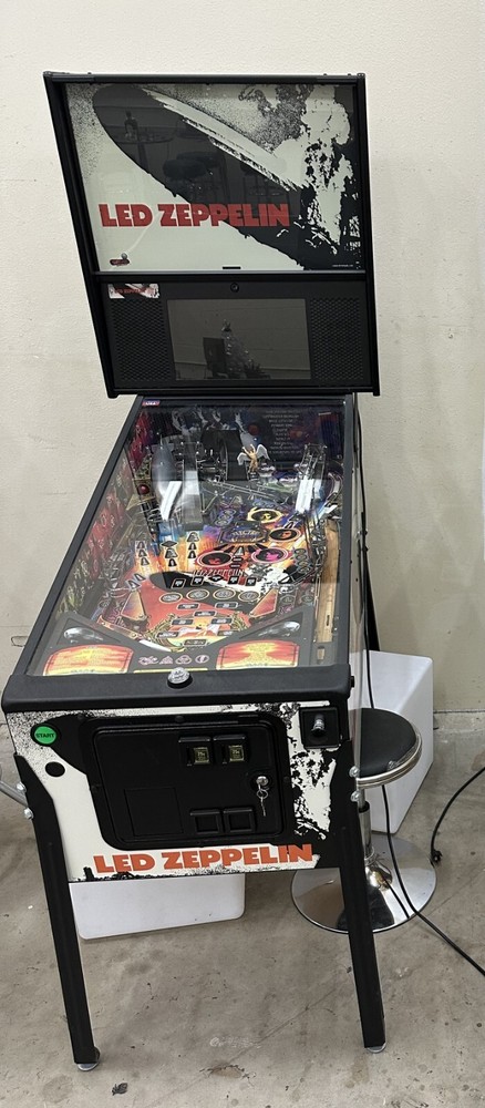 Led Zeppelin Stern Premium Pinball Machine
