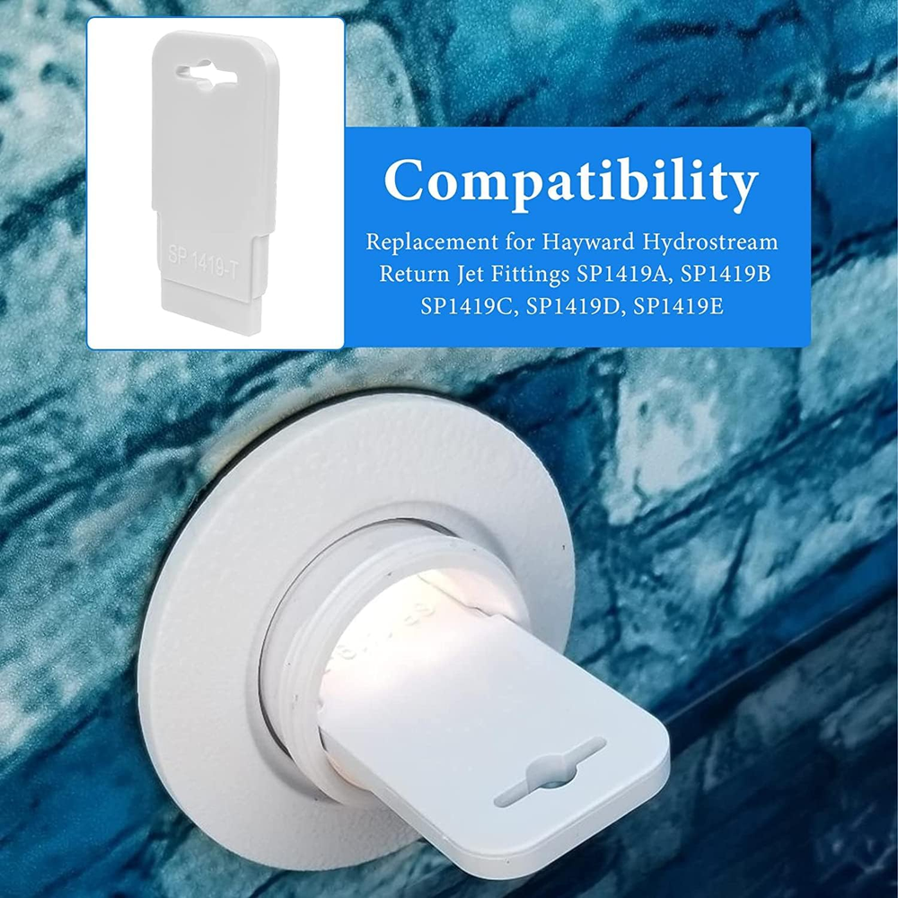 2 Pack Pool Spa Hydro stream Return Jet Fitting Eyeball Seat Removal Tool