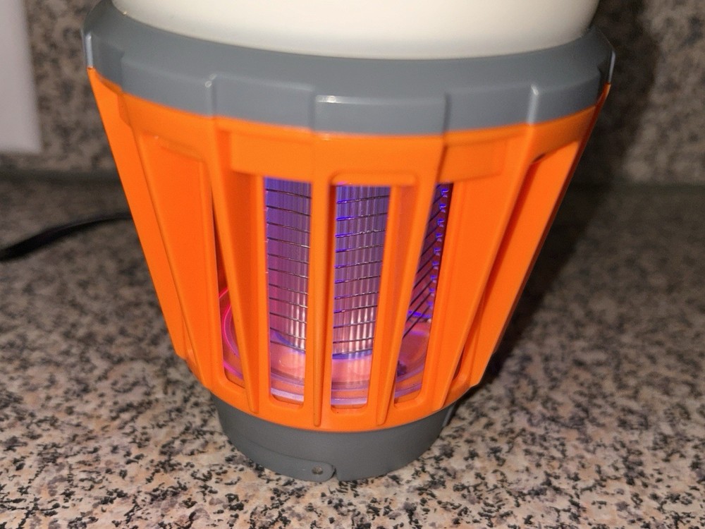 LED Camping Lantern Bug Zapper USB Rechargeable Mosquito Killer Light
