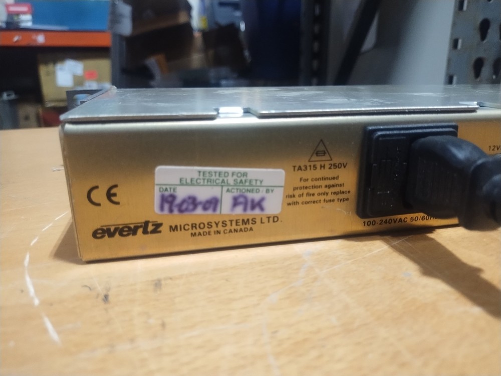 Evertz Quartz CP-1000E Intelligent Router Control Panel