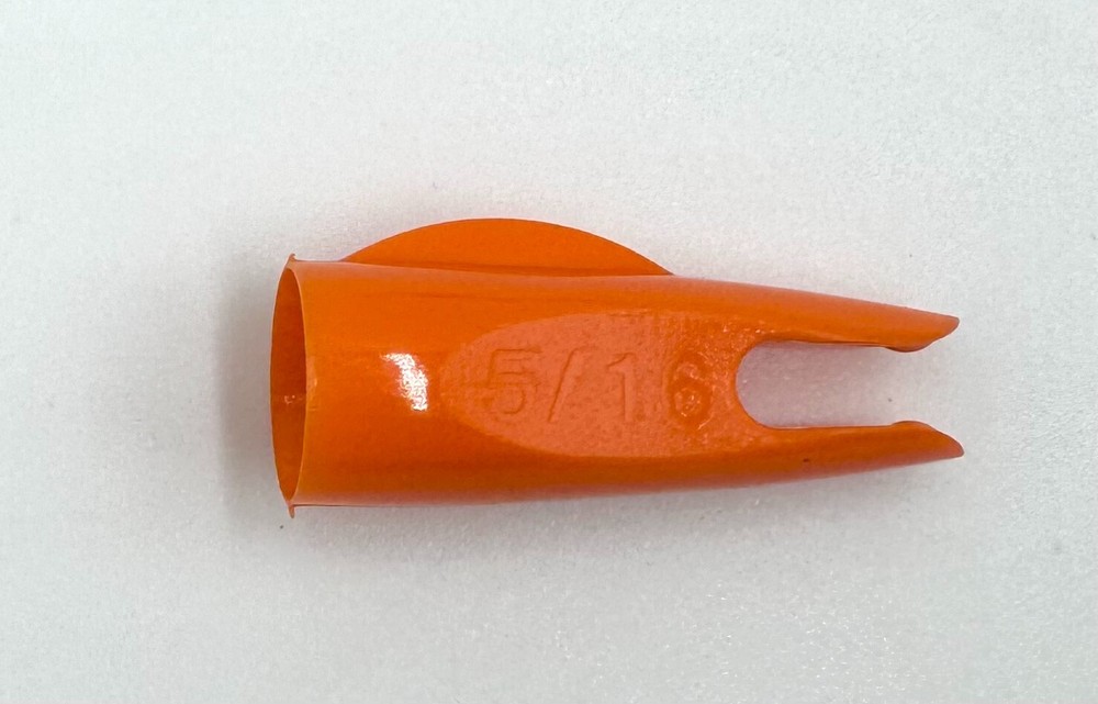 Bohning Classic Nocks 5/16 Orange, dozen pack