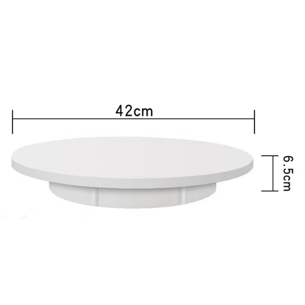 Remote Control Motorized Turntable 42cm Rotating Visualizer Product Shooting