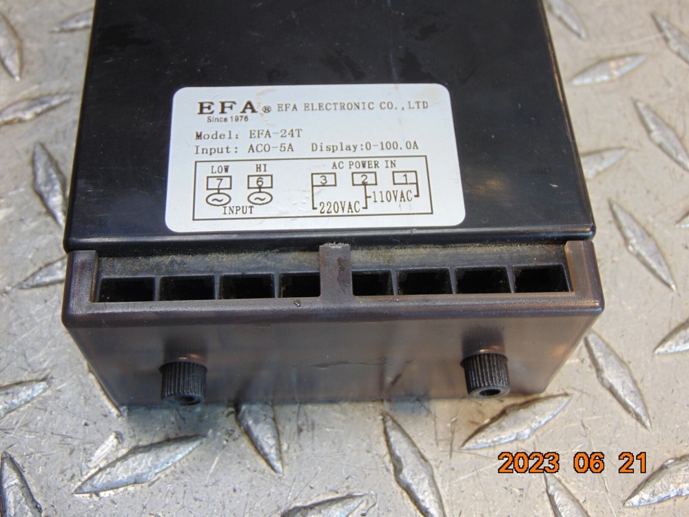 EFA ELECTRONIC EFA-24T 4-DIGIT METER