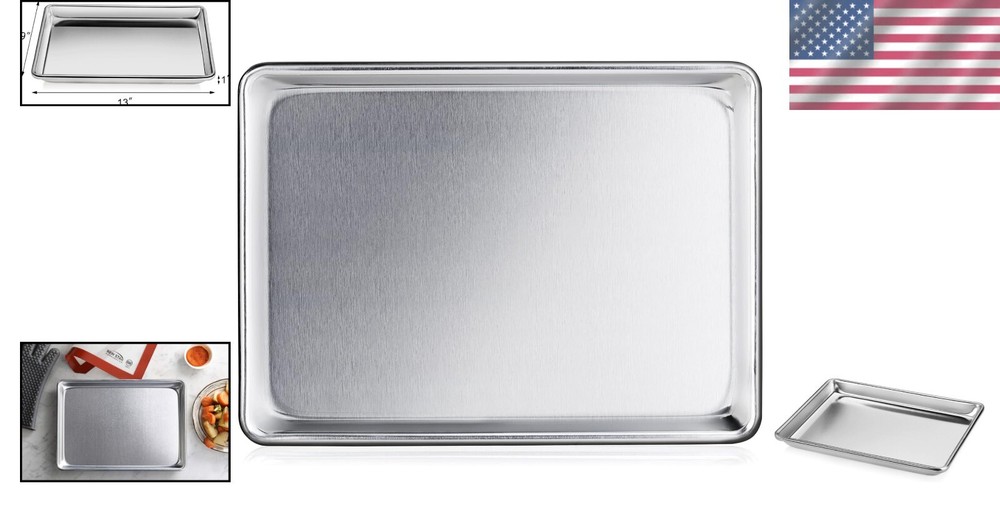 Versatile Multi-Use Aluminum Sheet Pan - Baking Essential for Every Kitchen