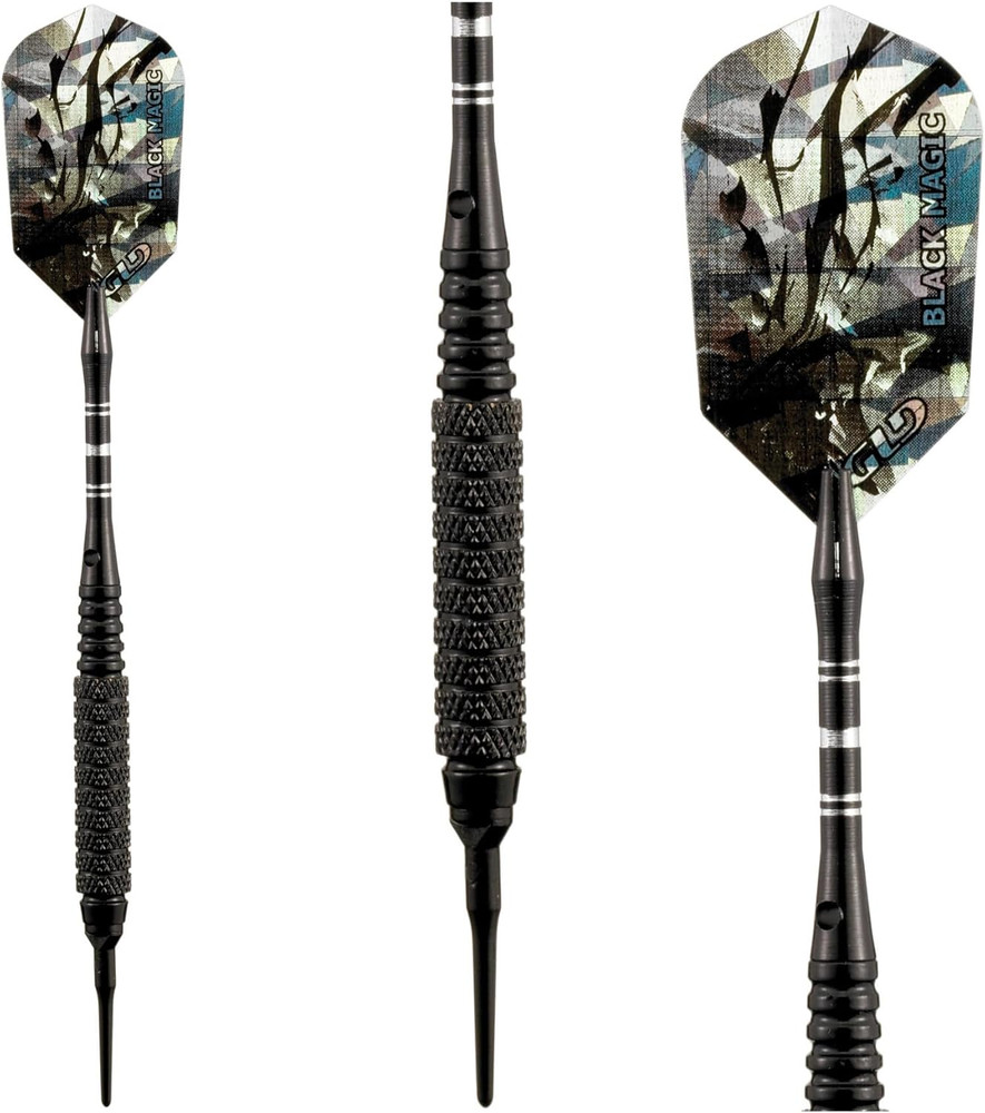 Black Magic Soft Tip Darts, 18 Grams