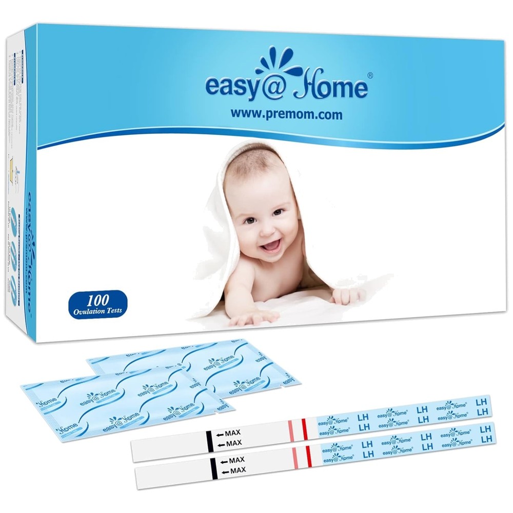 100-Pack Ovulation  Strips - Fertility Predictor Kit