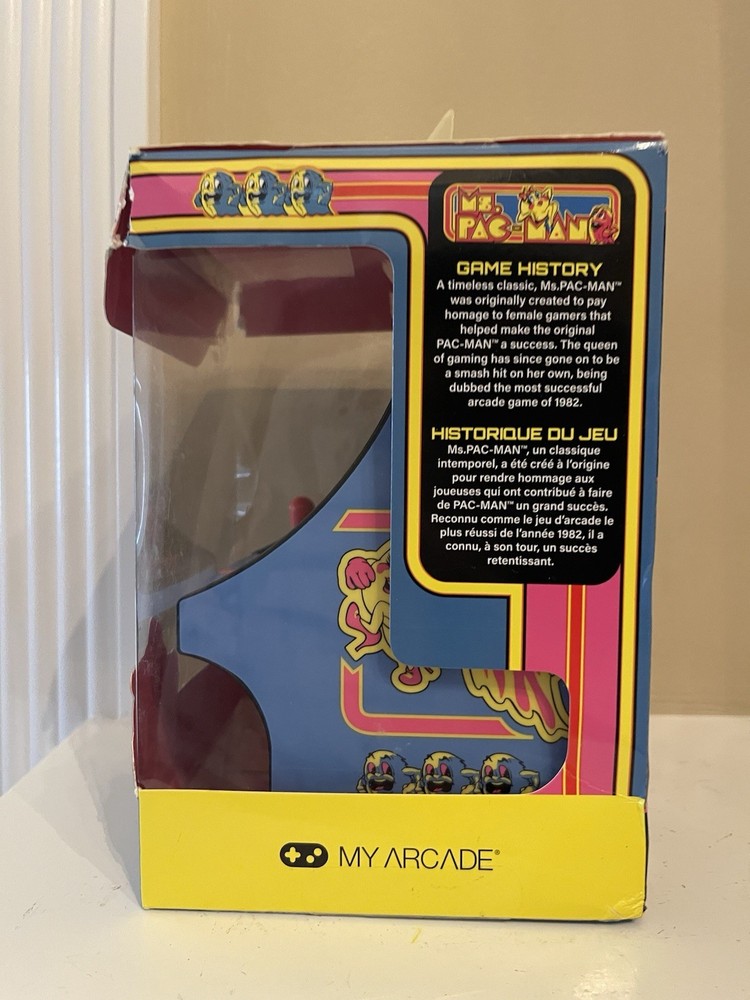 Ms Pac Man My Arcade Micro Player Retro Mini Arcade Machine NEW