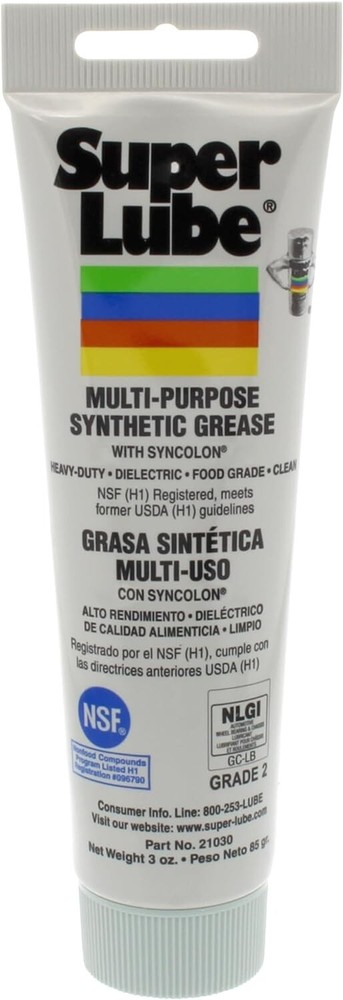 Super Lube-21030 Synthetic Multi-Purpose Grease, 3 Oz.