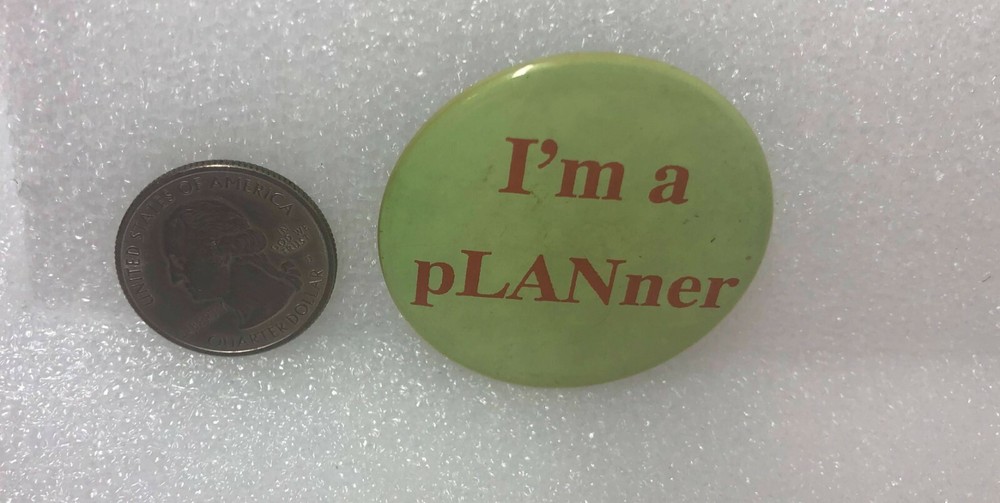 I'm A pLANner LAN Pin