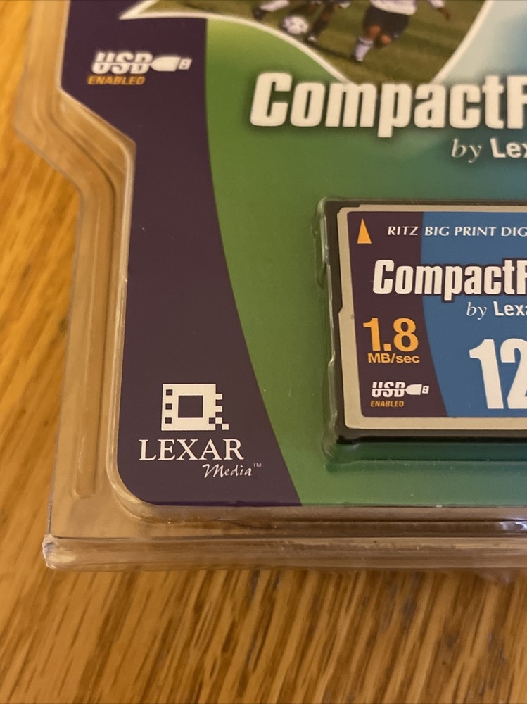 Lexar Media 128MB Starter Media Card Compactflash