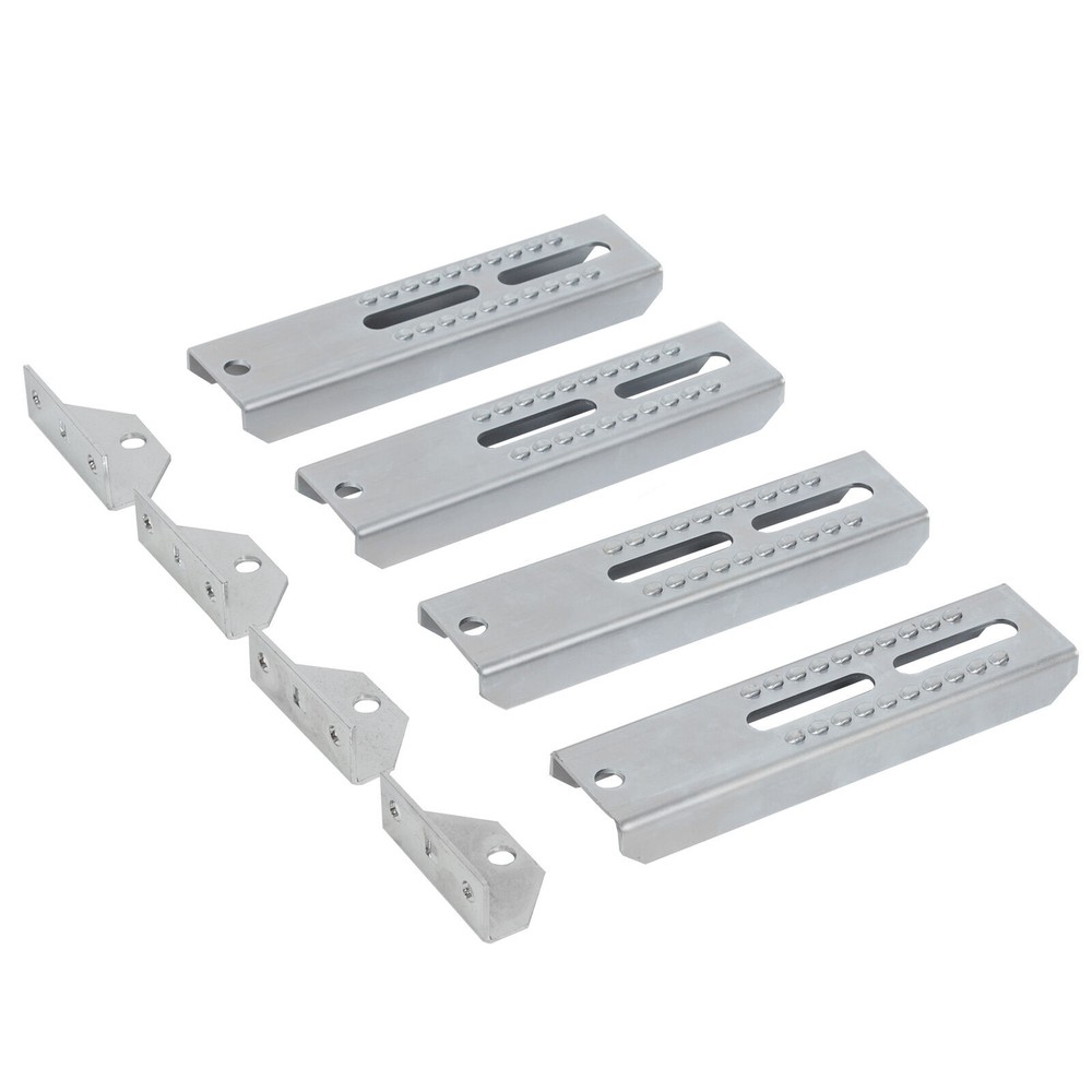 4PCS 8"/10" Swivel Top Bunk Board Brackets Boat Trailer Adjustable Bracket Kit